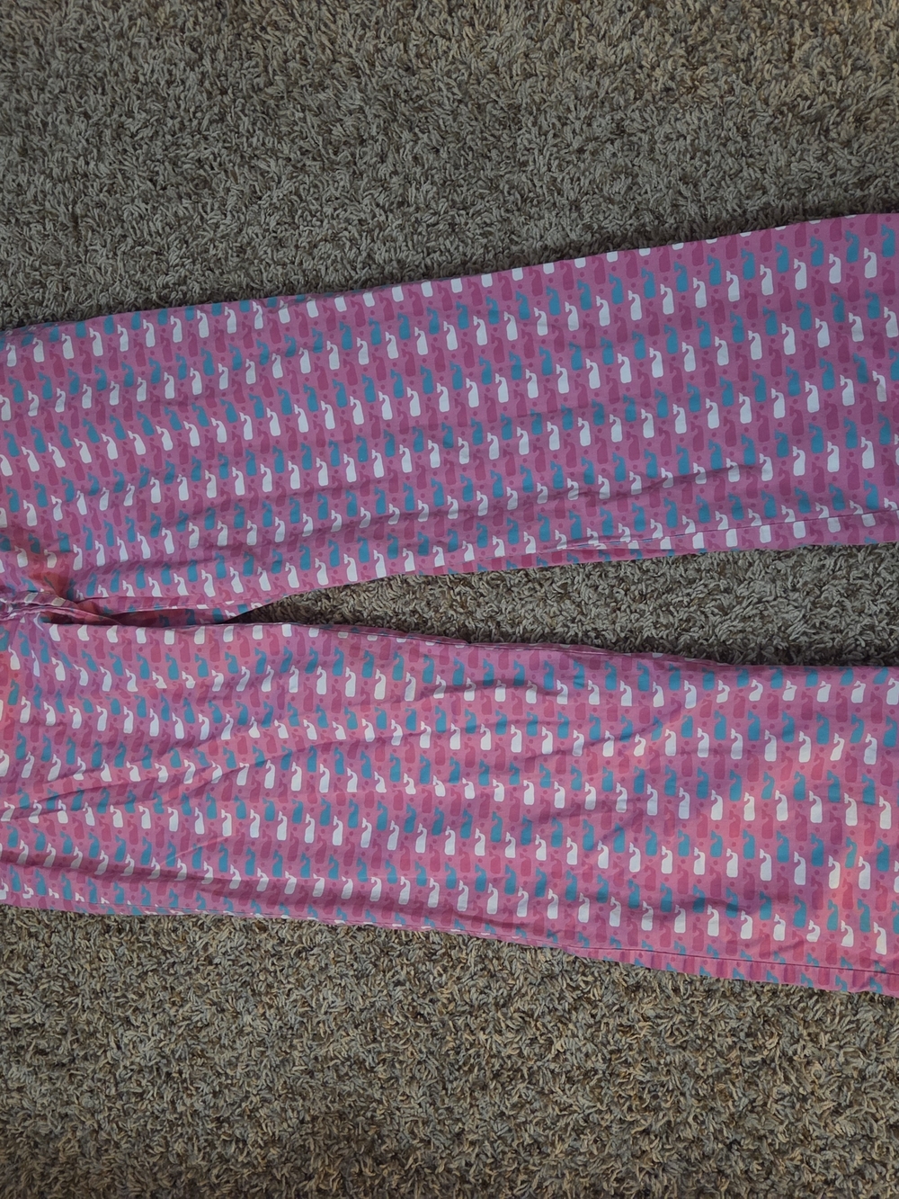 Vineyard Vines Girls Pink Whale Print Leggings